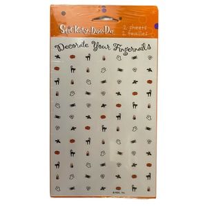 American Greetings Vintage Halloween Nail Stickers NIP